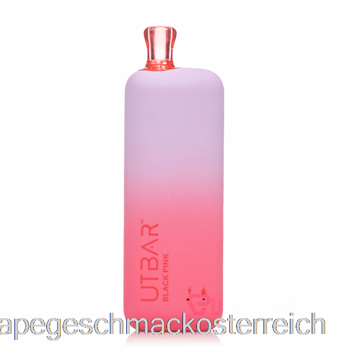 Flum Ut Bar 6000 Einweg-Schwarz-Rosa-Vape-Geschmack